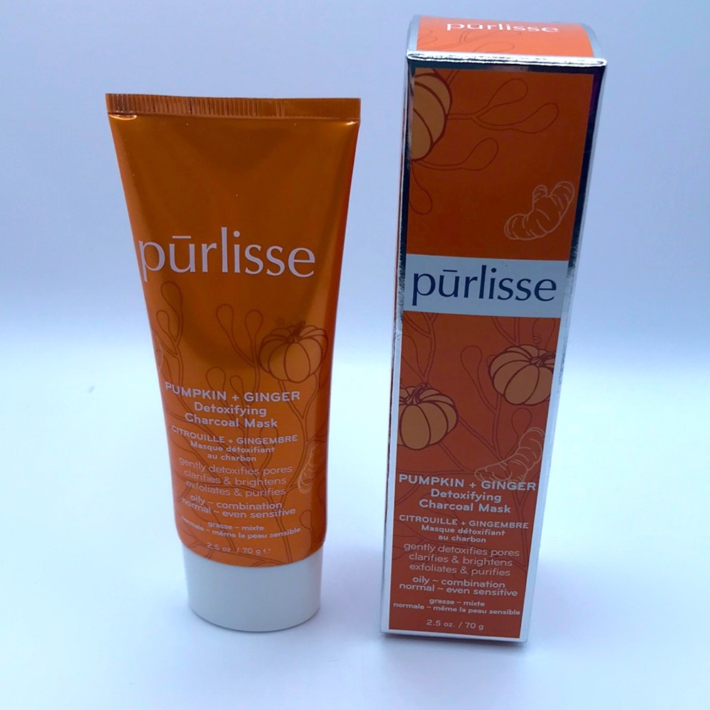 Purlisse Pumpkin + Ginger Detoxifying Charcoal Mask